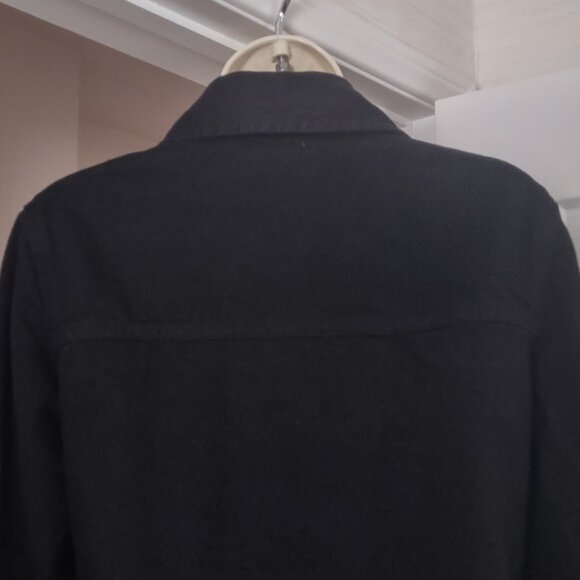 NWT ZARA SLIM DENIM SHIRT ZW COLLECTION - MEDIUM.  Never Worn - Picture 10 of 13